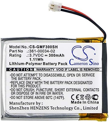 New Battery for Garmin Fenix 3/Fenix 3 HR 361-00034-02 Fitness GPS Smart Watch