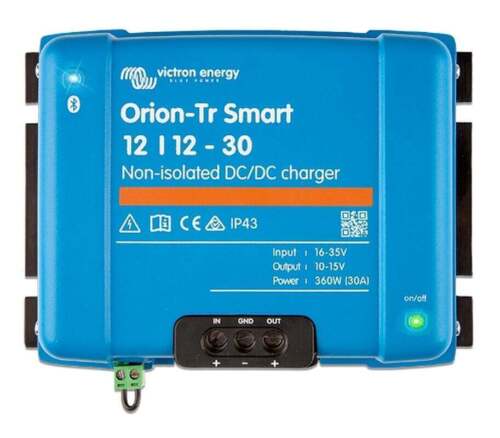 Victron 12V to 12V Orion-Tr Smart 12/12-30A Non-isolated DC-DC Charger ORI121236