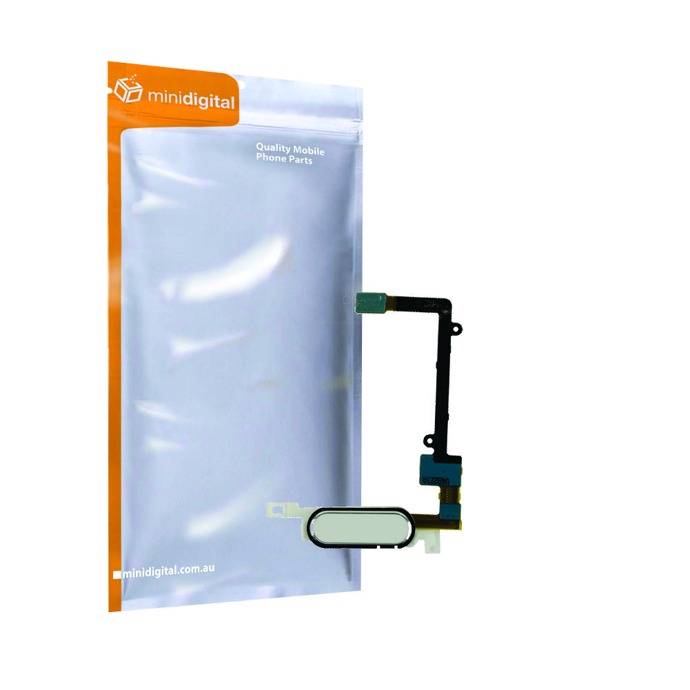 White Home Button & Flex for Samsung Galaxy Note 4