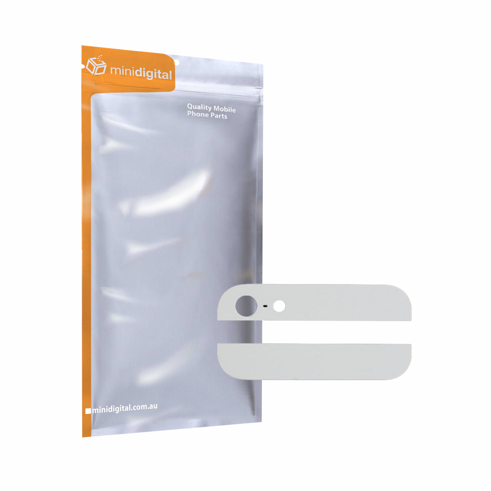 White Back Glass for iPhone 5