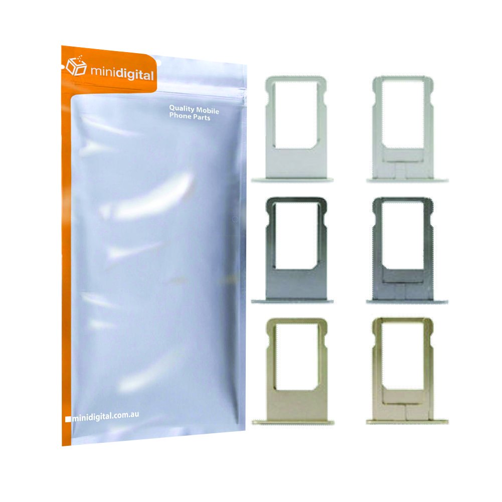 Black/grey Sim Tray for iPhone 6 plus