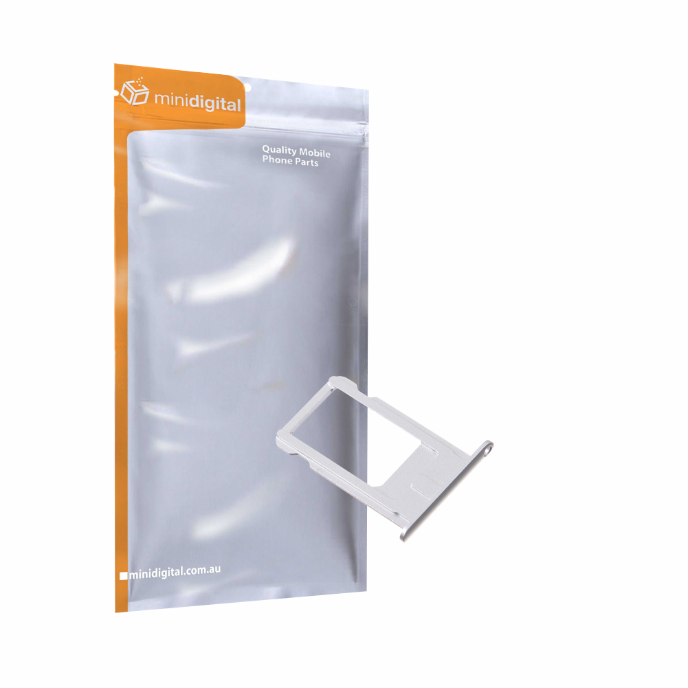 white silver Sim Tray for iPhone 6 plus