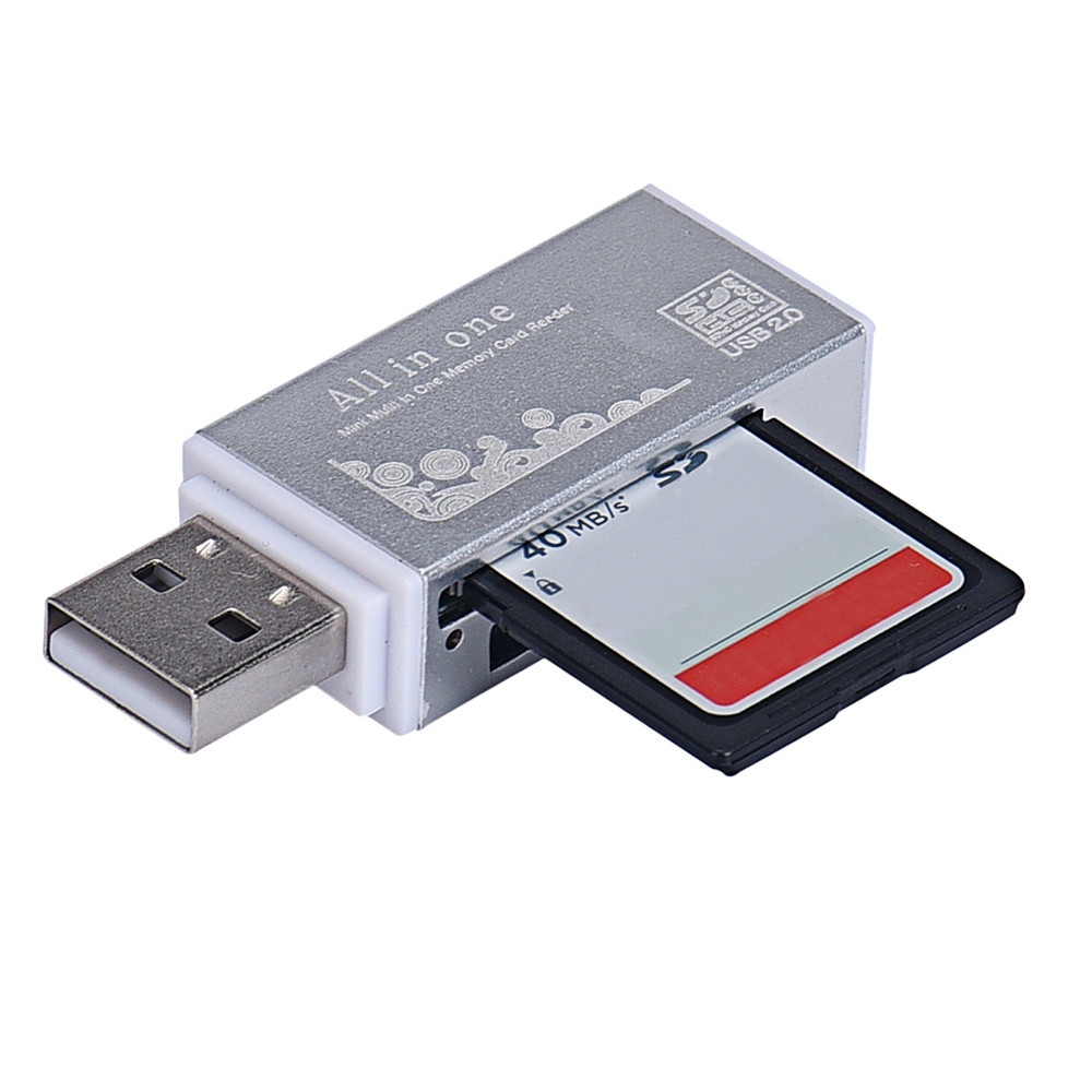 USB 2.0 All in One Card Reader
