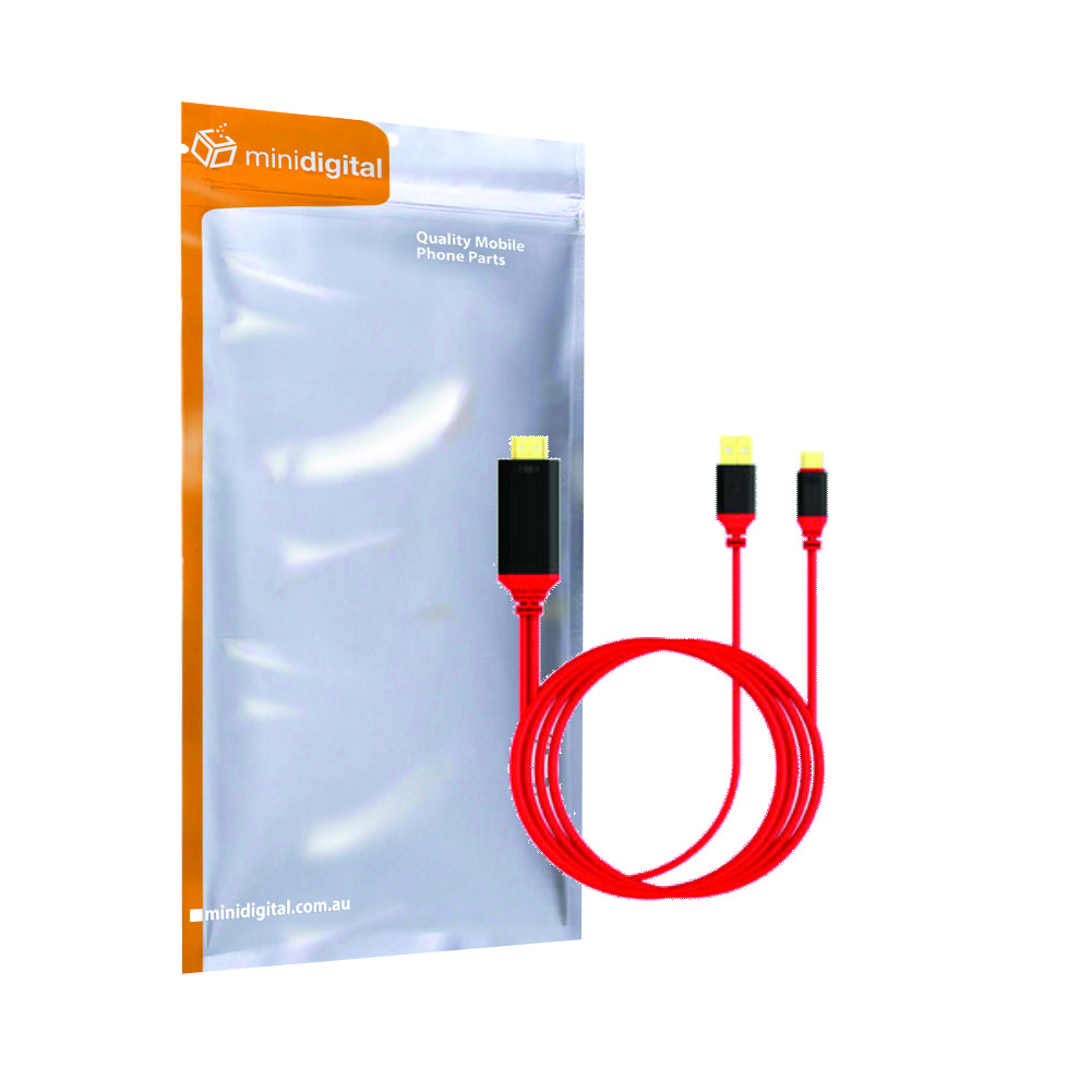 Type C USB To HDMI HDTV Cable Adapter for Samsung Galaxy S9 S8 S8+ Plus