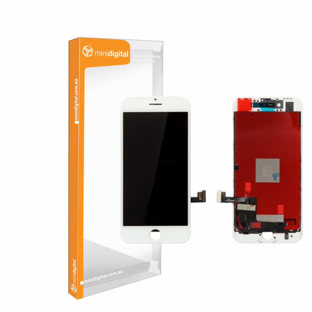 White LCD and touch screen assembly for iPhone 8 SE2 4.7" 