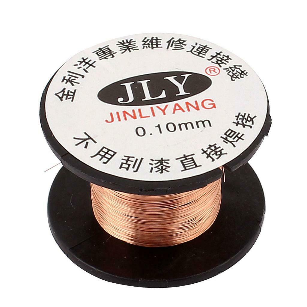 0.10mm copper jumper wire for micro soldering