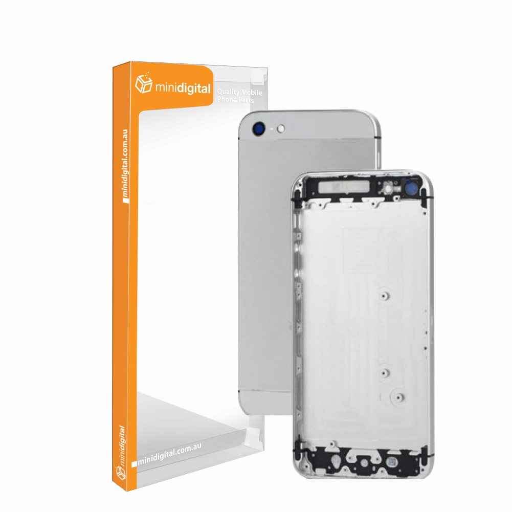 Housing Back Cover with parts White for iPhone 5