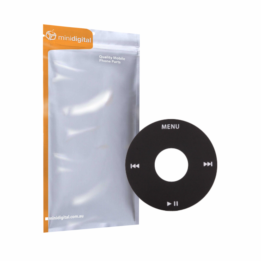 for ipod classic click wheel black no flex