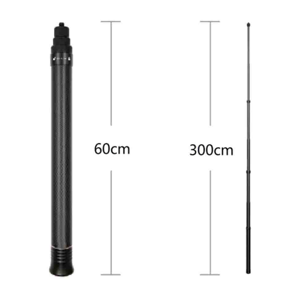 for GoPro 37-150cm Selfie Stick Monopod Pole Mount Handle Telescopic Go Pro Hero