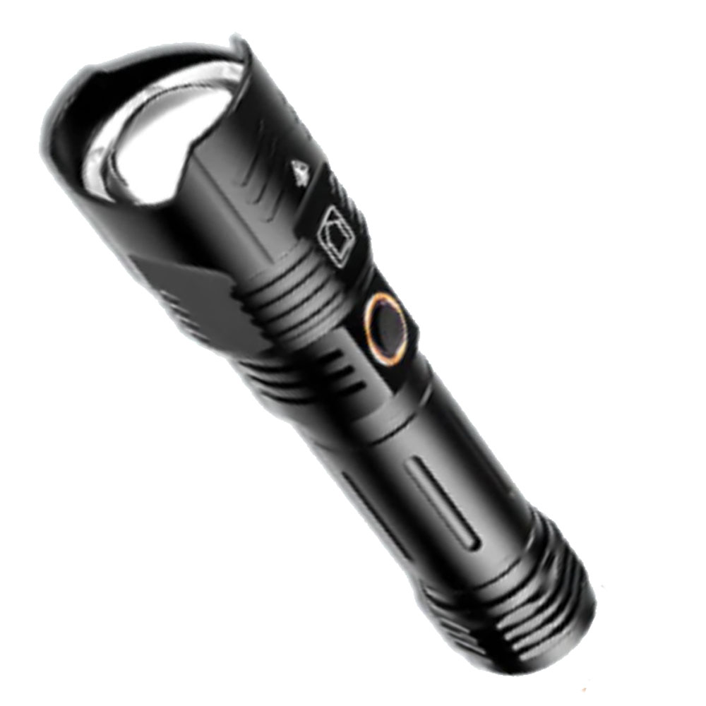 Flashlight Torch 50000 Lumens USB power bank in/out zoom IPX65 5000mah