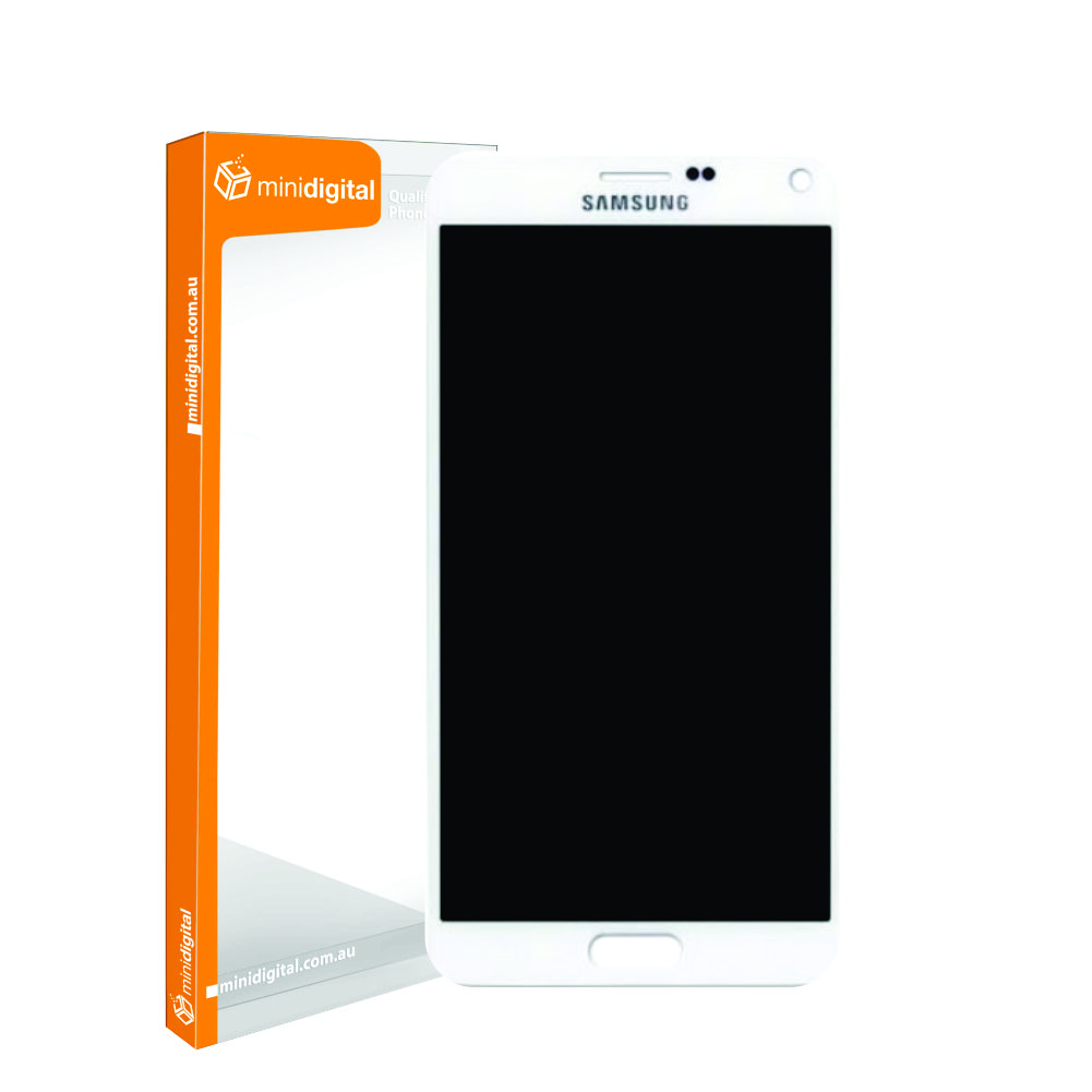 White LCD Digitizer for Samsung Note 4