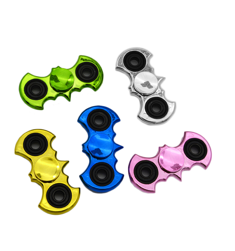 Bat man blue Plastic fidget spinner