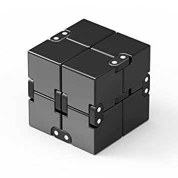 Infinity cube black plastic