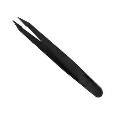 semi-fine tip ESD safe tweezers carbon