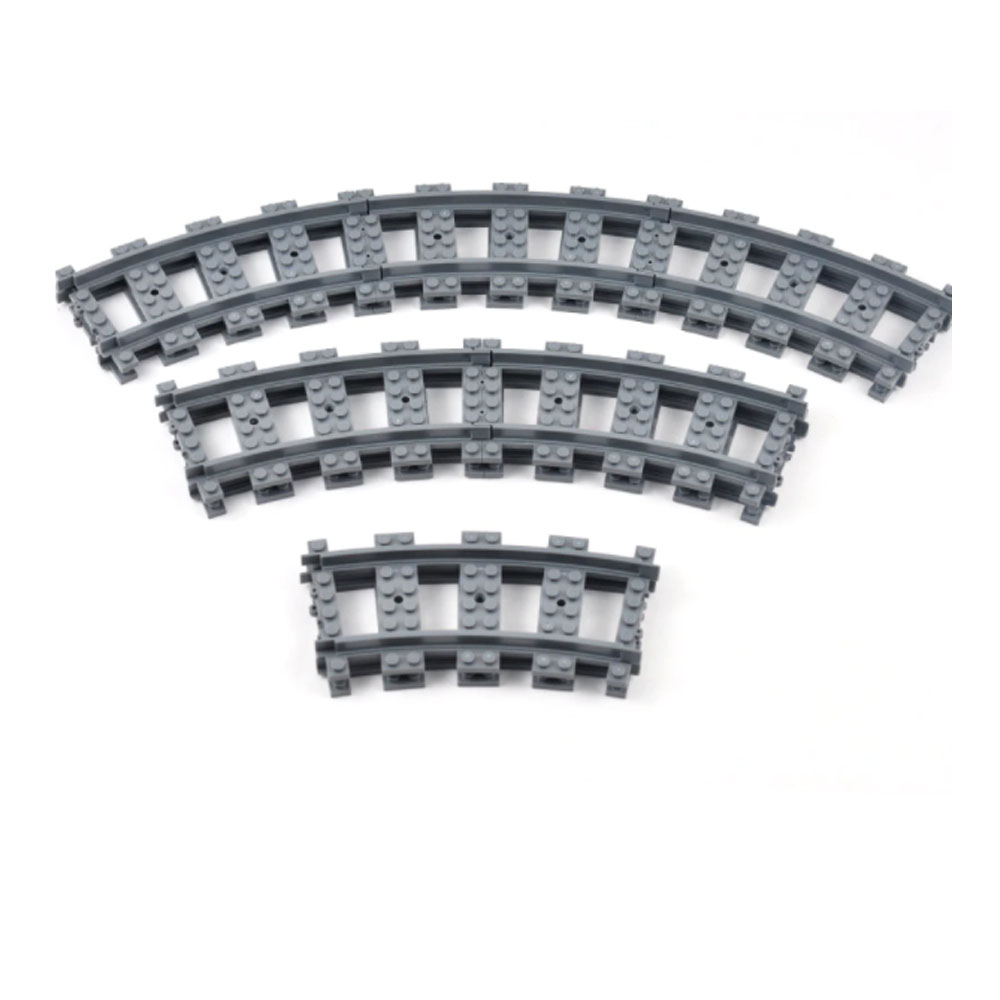 1x Train Track for lego city Curved Corner