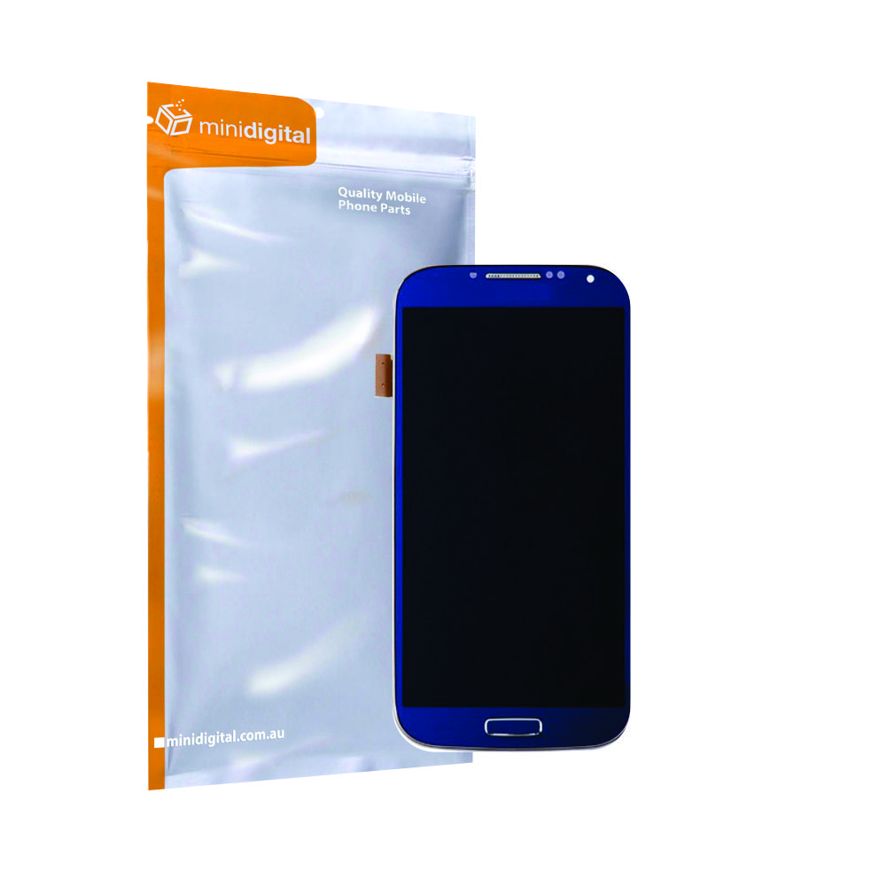 Samsung Galaxy S4 i9500 LCD/Dig Blue with Frame